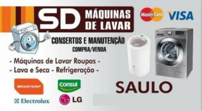 SD Máquinas de Lavar SD Máquinas de Lavar