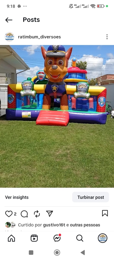 kid play patrulha canina